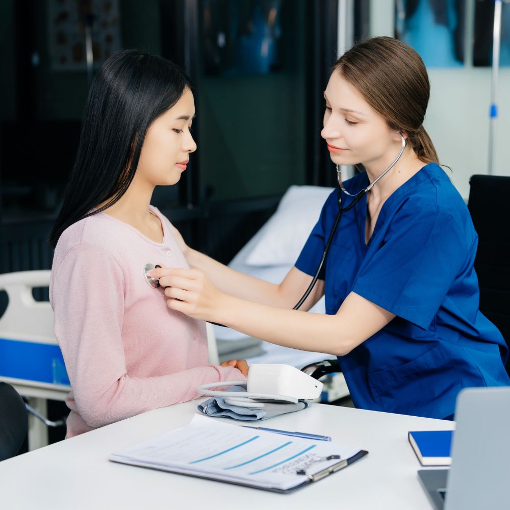 Physical examination for work