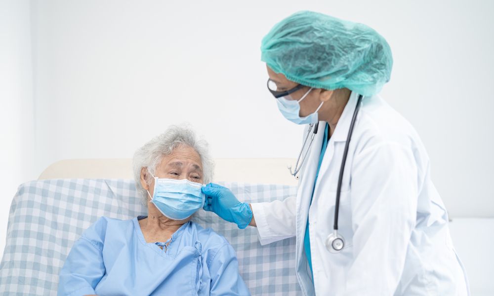 Supportive care for pneumonia