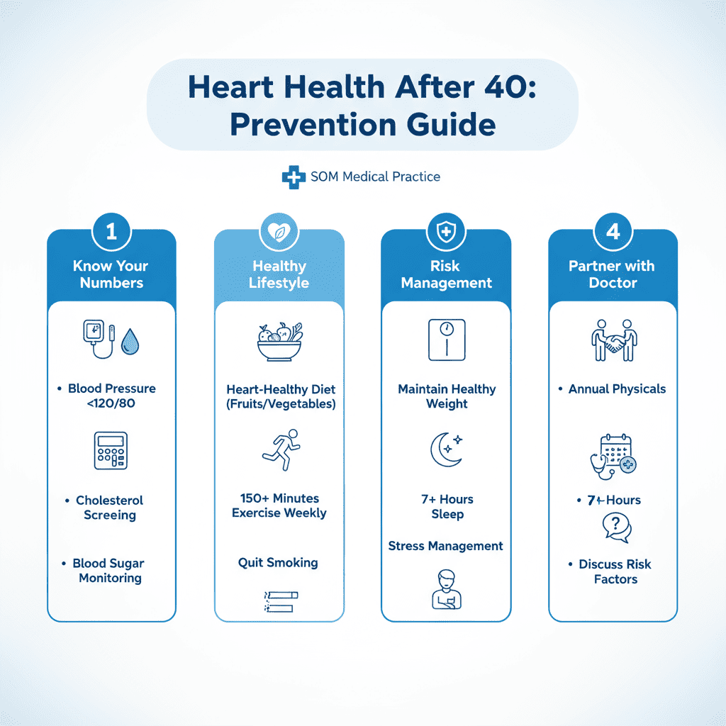 heart health after 40 years